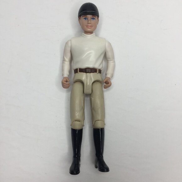 Vintage 2001 Fisher Price Loving Family Horse Equestrian Dolls Dad Boy Girl - Picture 5 of 13